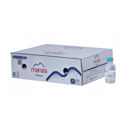 مياه منعا 200 مل 48 عبوة | Manaa Water Carton 200ml - 48 Bottles