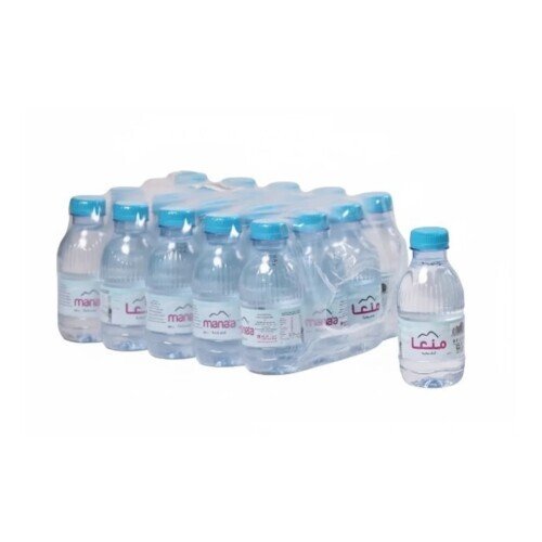 مياه منعا 200 مل ربطة 20 عبوة | Manaa Water 200ml – Pack of 20 Bottles مياه منعا 200 مل ربطة 20 عبوة | Manaa Water 200ml – Pack of 20 Bottles