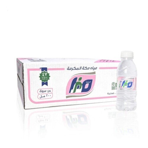 مياه صفا مكة 200 مل 48 عبوة | Safa Makkah Water 200ml 48 Bottles مياه صفا مكة 200 مل 48 عبوة | Safa Makkah Water 200ml 48 Bottles