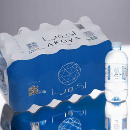 مياه اكويا 600 مل شدة 15 حبة | Akoya Water Shrink Pack 600ml - 15 Bottles مياه اكويا 600 مل شدة 15 حبة | Akoya Water Shrink Pack 600ml - 15 Bottles