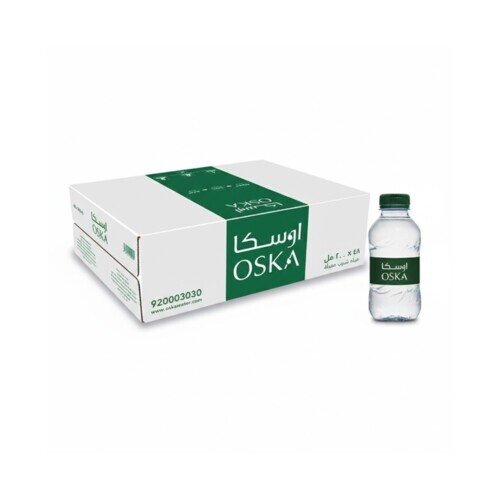 مياه اوسكا 200 مل كرتون 48 عبوة | Oska Water Carton 200ml - 48 Bottles مياه اوسكا 200 مل كرتون 48 عبوة | Oska Water Carton 200ml - 48 Bottles
