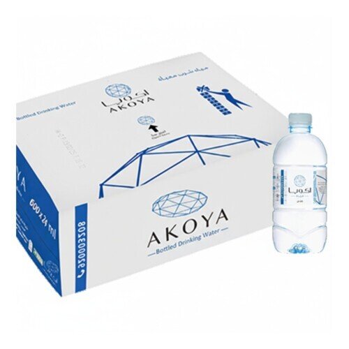 مياه اكويا 600 مل 24 حبة | Aquya Water 600ml 24 Bottles مياه اكويا 600 مل 24 حبة | Aquya Water 600ml 24 Bottles