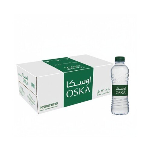 مياه اوسكا 330 مل كرتون 40 عبوة | Oska Water 330ml Carton of 40 Bottles مياه اوسكا 330 مل كرتون 40 عبوة | Oska Water 330ml Carton of 40 Bottles
