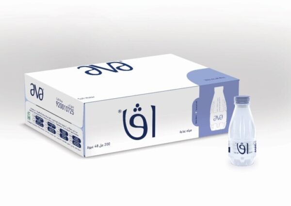 مياه افا 200 مل كرتون 48 عبوة | Ava Water 200ml 48 Bottles Carton مياه افا 200 مل كرتون 48 عبوة | Ava Water 200ml 48 Bottles Carton