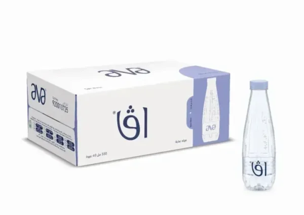 مياه افا 330 مل كرتون 40 عبوة | Ava Water 330ml 40 Bottles Carton مياه افا 330 مل كرتون 40 عبوة | Ava Water 330ml 40 Bottles Carton