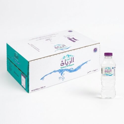 مياه الريان 330 مل كرتون 40 عبوة | Al Rayyan Water 330ml - 40 Bottles Carton مياه الريان 330 مل كرتون 40 عبوة | Al Rayyan Water 330ml - 40 Bottles Carton