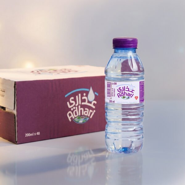مياه عذاري 200 مل كرتون 48 عبوة | Adhari Water 200ml - 48 Bottles Carton مياه عذاري 200 مل كرتون 48 عبوة | Adhari Water 200ml - 48 Bottles Carton
