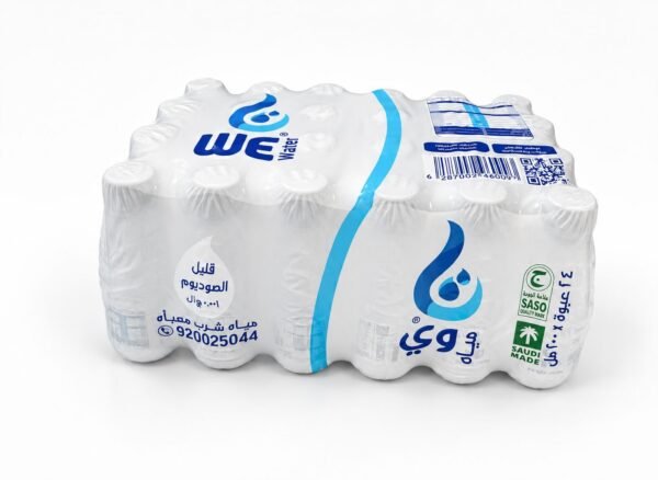 مياه وي 200 مل شدة 24 عبوة | WE Water 200ml 24 Bottles Pack مياه وي 200 مل شدة 24 عبوة | WE Water 200ml 24 Bottles Pack