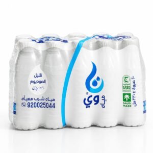مياه وي 330 مل شدة 20 عبوة | WE Water 330ml 20 Bottles Pack